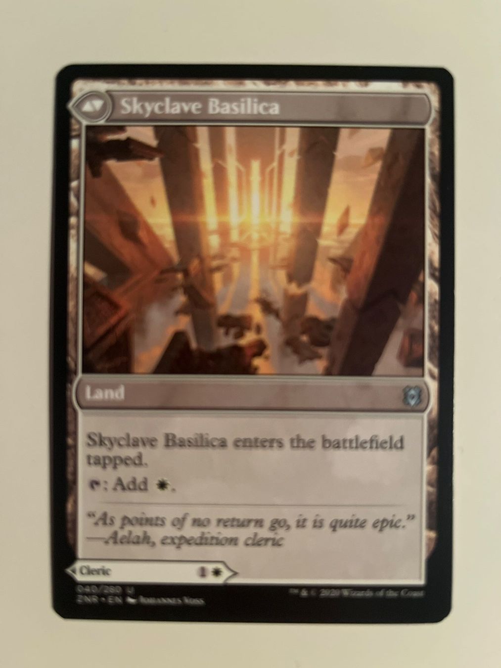 Magic The Gathering Carte collezionabili: 1 x Skyclave Cleric - Magic: The Gathering - MtG – Usato da Kriens venduto da Shadi1980 1