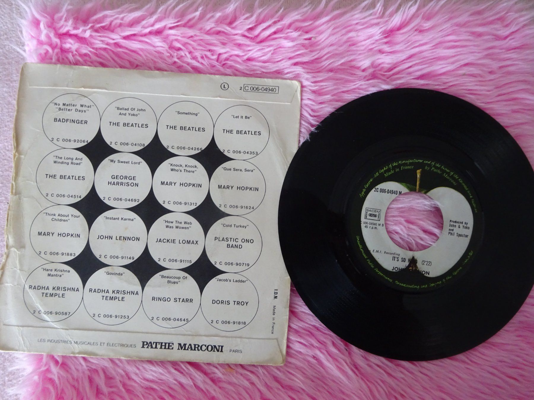 Vinyles: JOHN LENNON ** IMAGINE – D'occasion à Luzern par xrayspex99 1