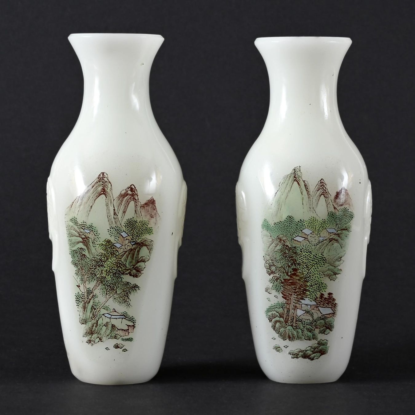 Vasi & Recipienti: Paar antike chinesische Glas Väschchen – Usato da Bern venduto da chamunda 2