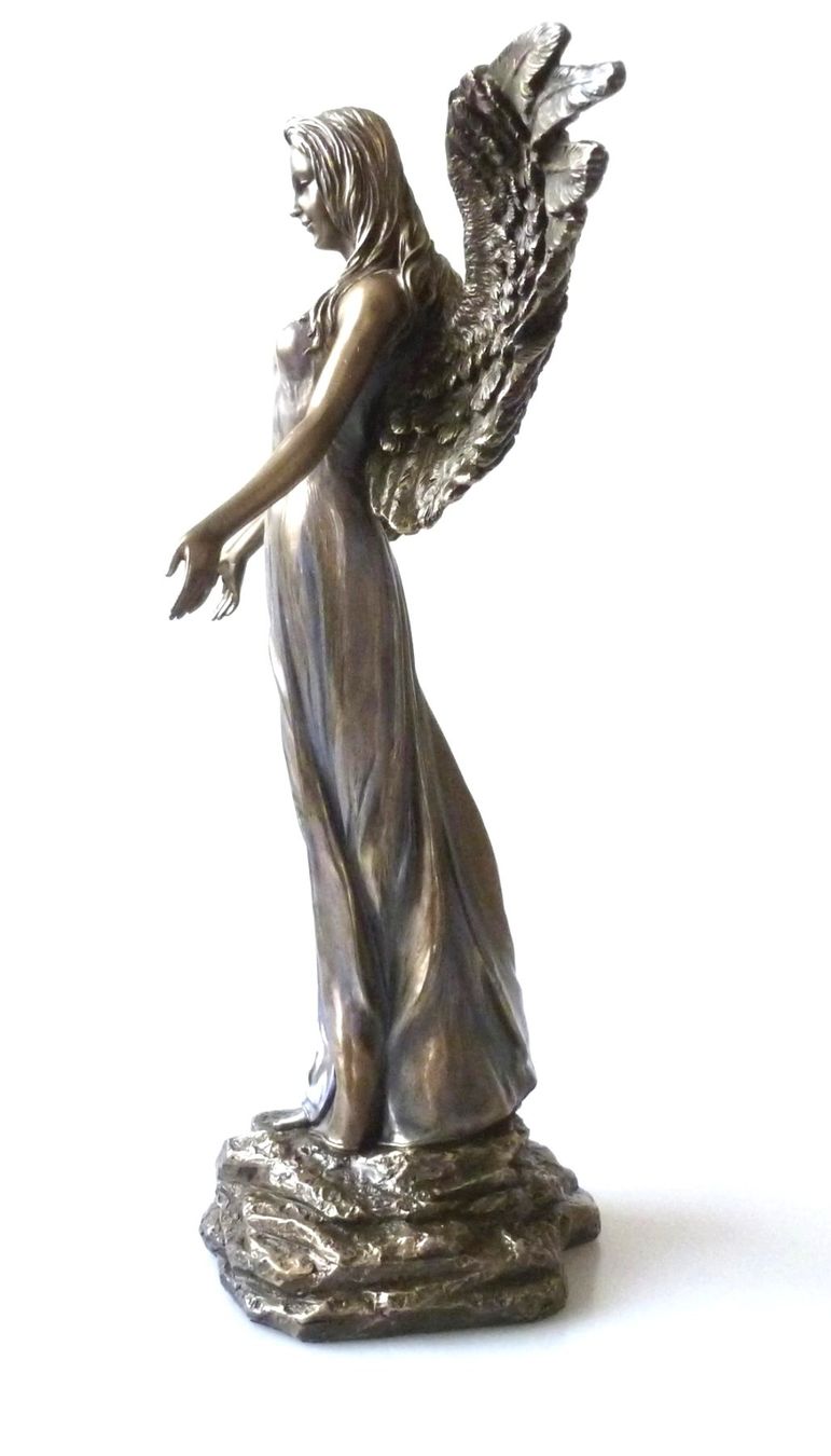 Statuette: Friedensengel Bronze - Kunstharz Statue – Nuovo e nell'imballaggio originale da Mauren venduto da Yeelen 4