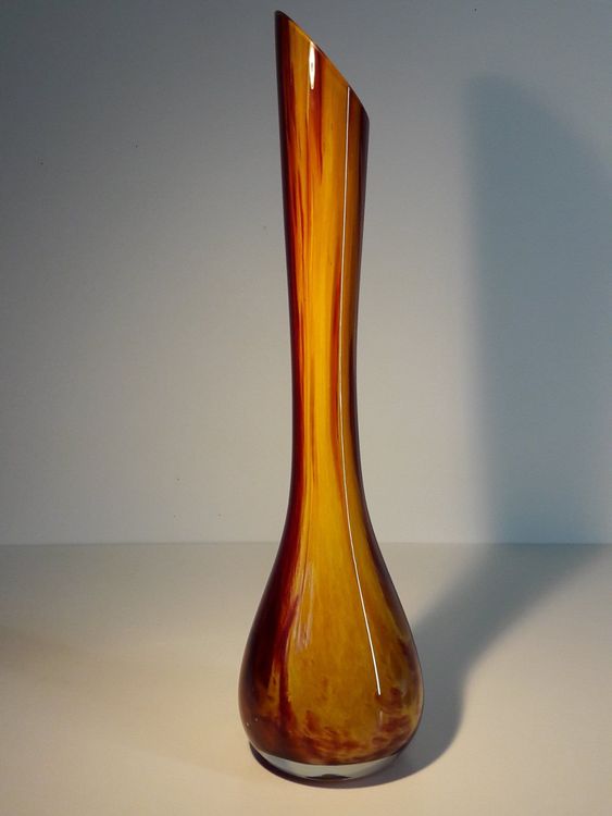 Vase Multicolore Signé La Rochère – Verre – Occasion