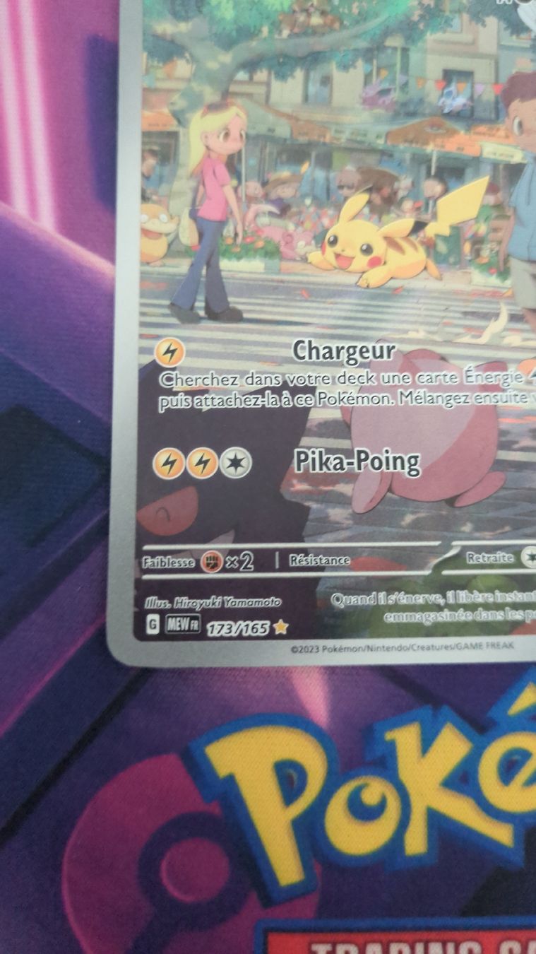 Pokémon Sammelbilder & Trading cards: Carte Pikachu - Pokémon 151 – Gebraucht aus Genève von ims1 3