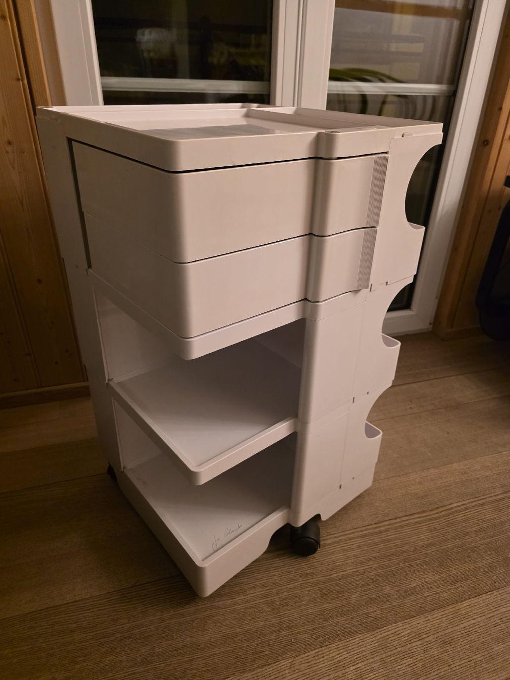 Banconi: Boby Designer Rollcontainer - Joe Colombo für Bieffeplast – Usato da Lichtensteig venduto da Polsterwerk