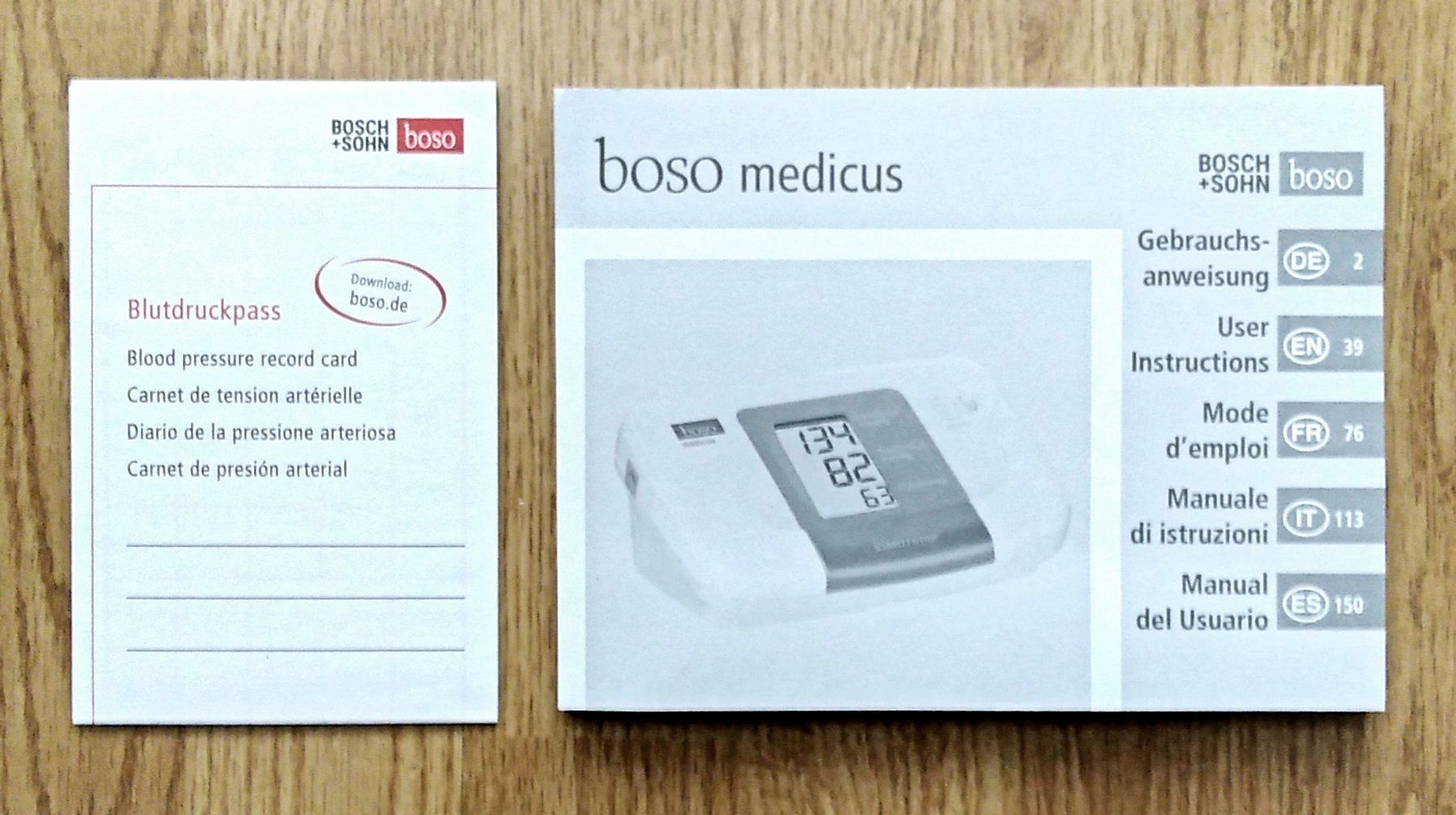 Attrezzature mediche: Oberarm-Blutdruckmessgerät Boso Medicus – Nuovo (secondo la descrizione) da Basel venduto da chrisKB 2