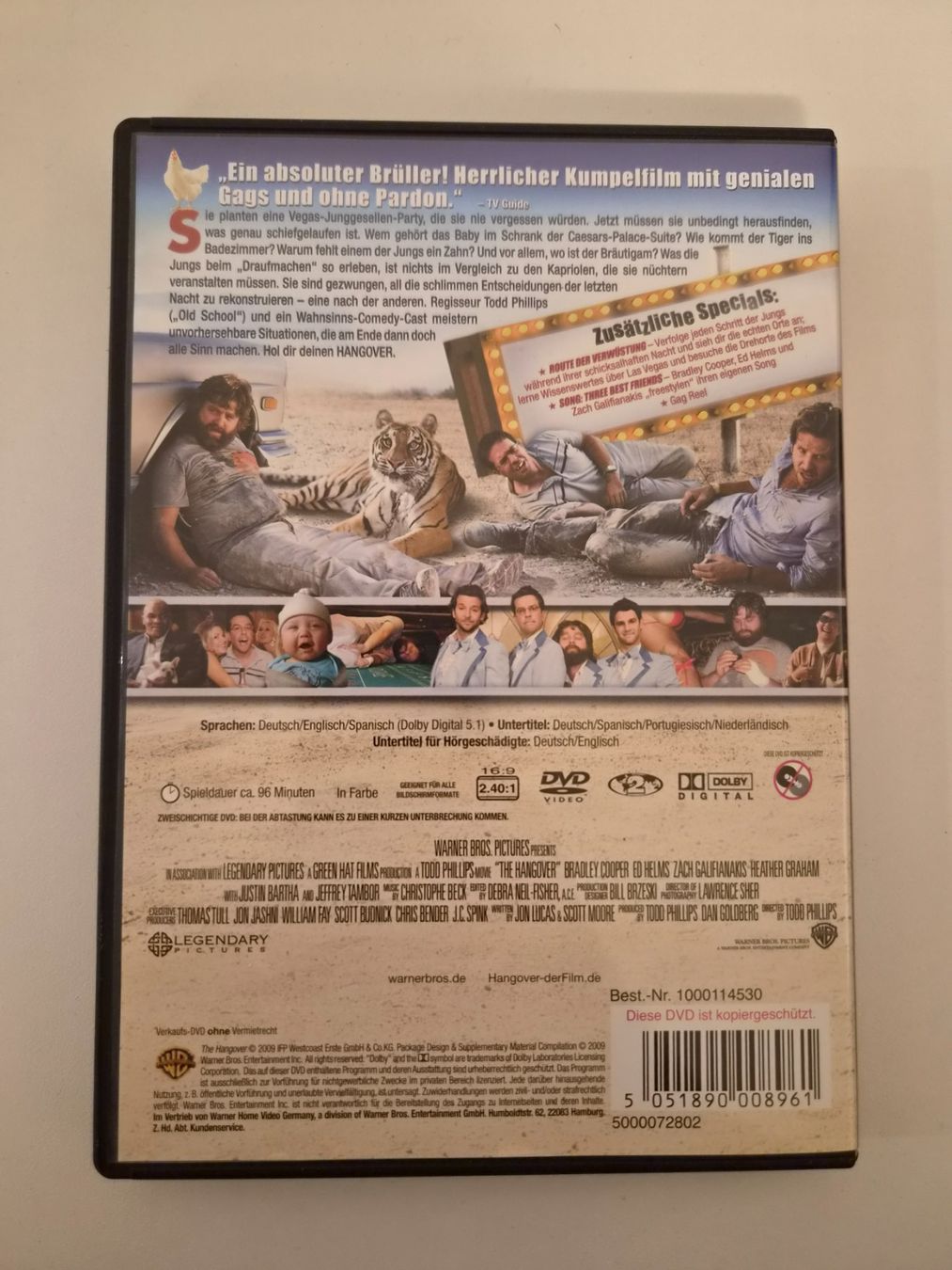 Tutti i DVDs: DVD "Hangover" – Usato da Diegten venduto da herala 1