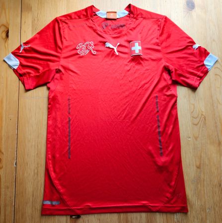 Trikot Schweiz Puma Gr. S Schweizer Fussball Nati WM
