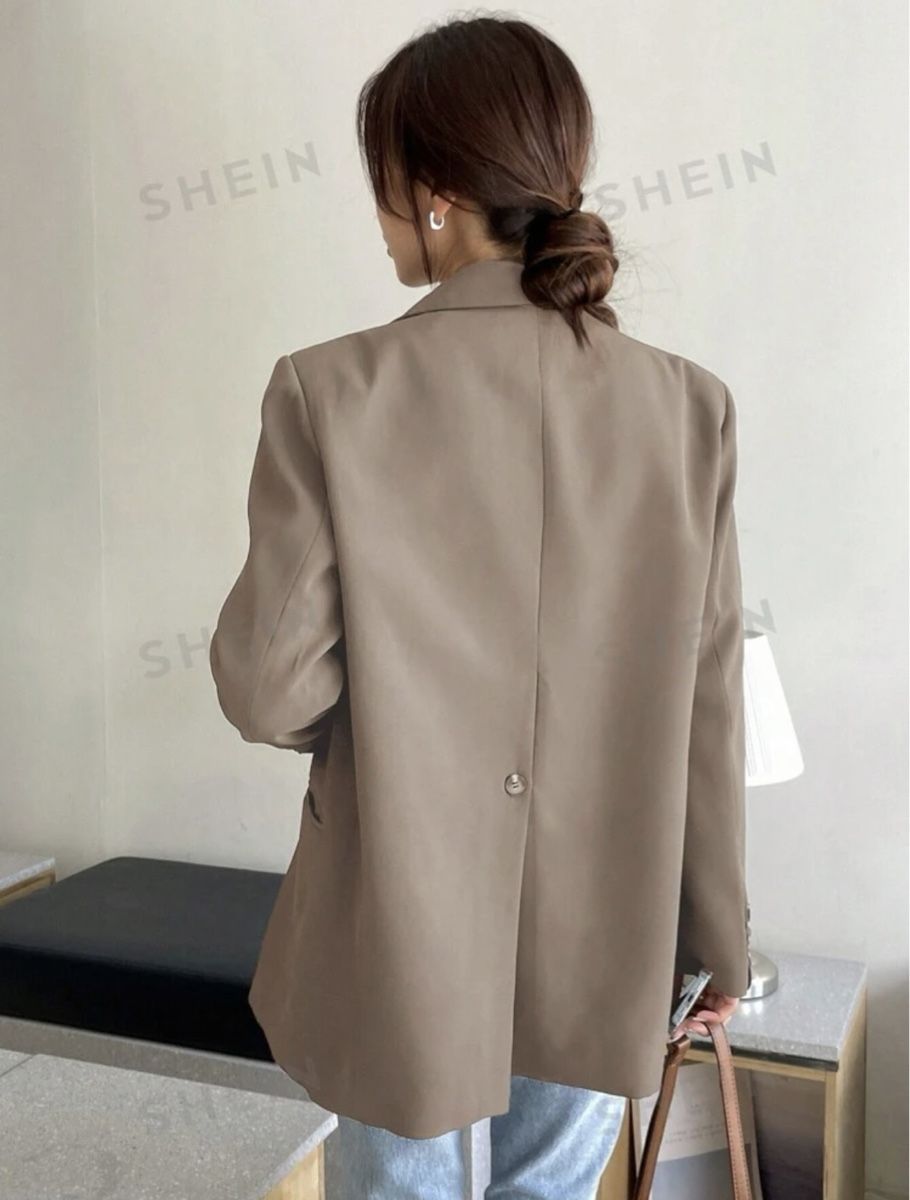 Shein Giacche: Blazer in khaki, Gr. S – Nuovo (secondo la descrizione) da Arbon venduto da llaauraa 4