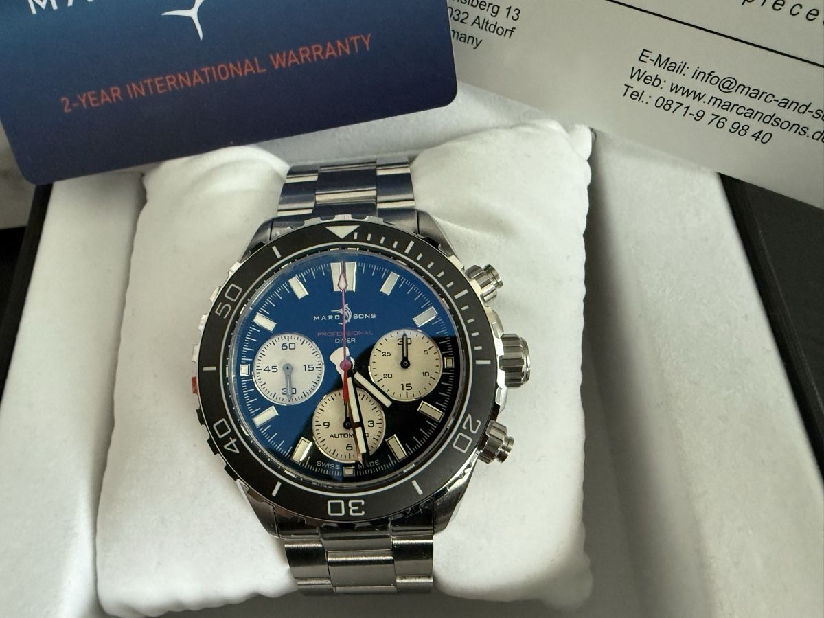 Orologi: Marc & Sons Chrono Automatic Swiss Made – Usato da Thun venduto da Mumi