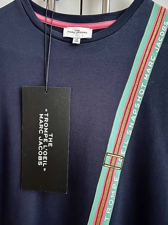 Marc Jacobs Vestiti & Gonne: Robe marine, manches longues, Marc Jacobs, 12 ans – Nuovo (secondo la descrizione) da Genève venduto da anam44 2