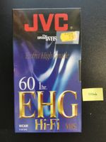 JVC E-60EHG VHS Kassette, 1 Stück, original verpackt