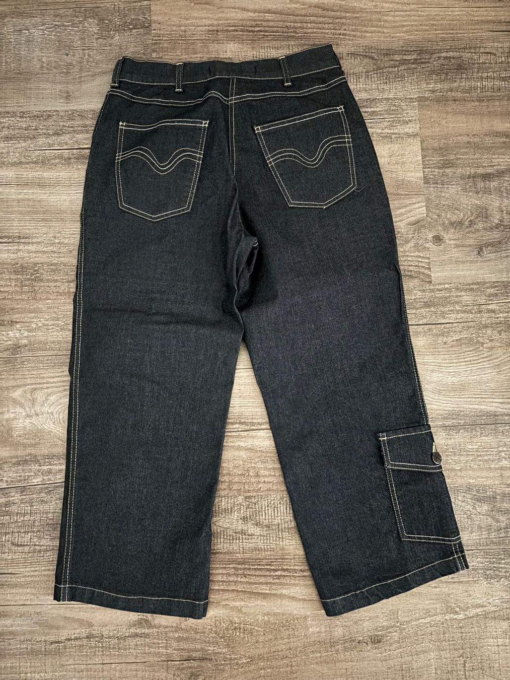 Jeans: Wissmach Jeans 7/8 schwarz anthrazit - Grösse 38 – Gebraucht aus Kleinandelfingen von Baba23 1