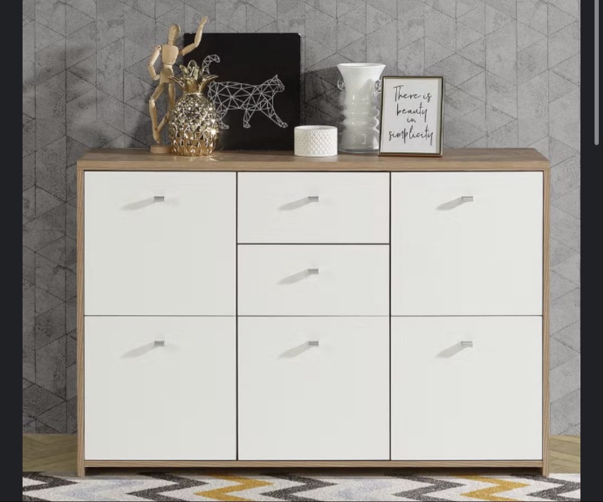 Cassettiere: Loftscape Sideboard, neu, Eiche Artisan Dekor, 114cm – Nuovo (secondo la descrizione) da Muttenz venduto da jan_rf2p