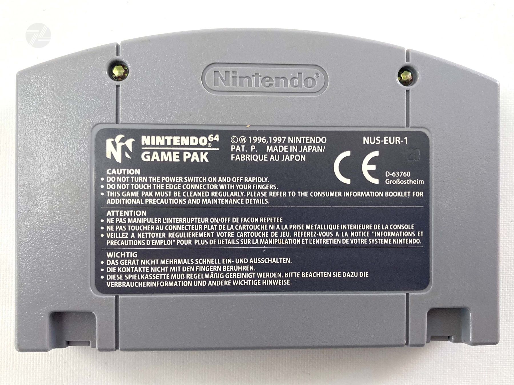 Nintendo Spiele: CHOPPER ATTACK - Nintendo 64 N64 Game Modul – Gebraucht aus Wetzikon ZH von cyan74 1