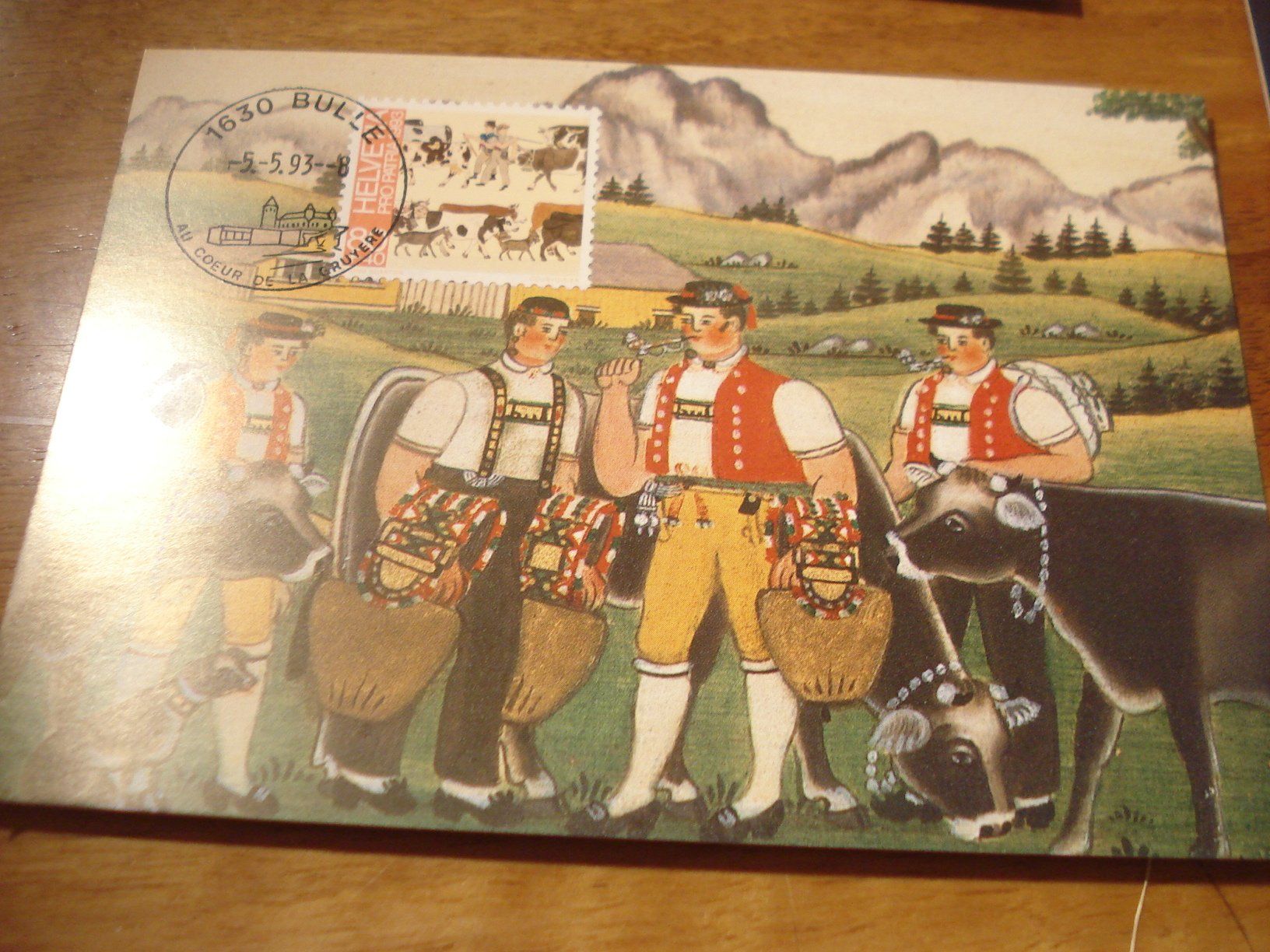 Tous les timbres: Satz Maximumkarten Pro Patria 1993 – D'occasion à Niederwil AG par morostahu
