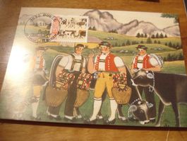 Satz Maximumkarten Pro Patria 1993