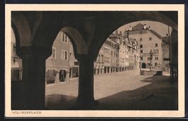 AK Wil, Hofplatz, 1916