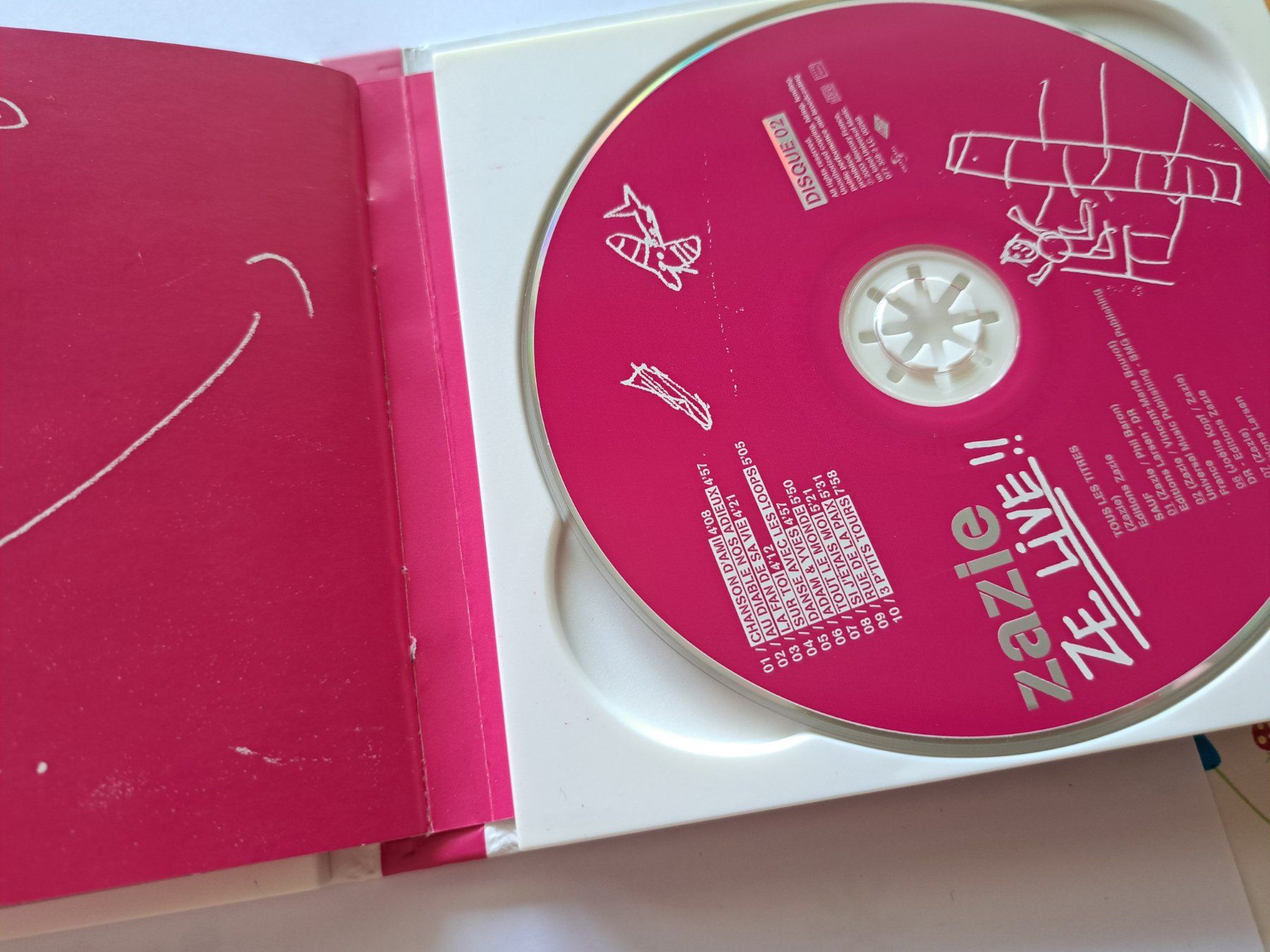 CD: Cd Zazie - Live Double albums  – Usato da Pully venduto da bro_n52j 2