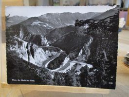 Flims Rhein bei Conn Postkarte  1955   2