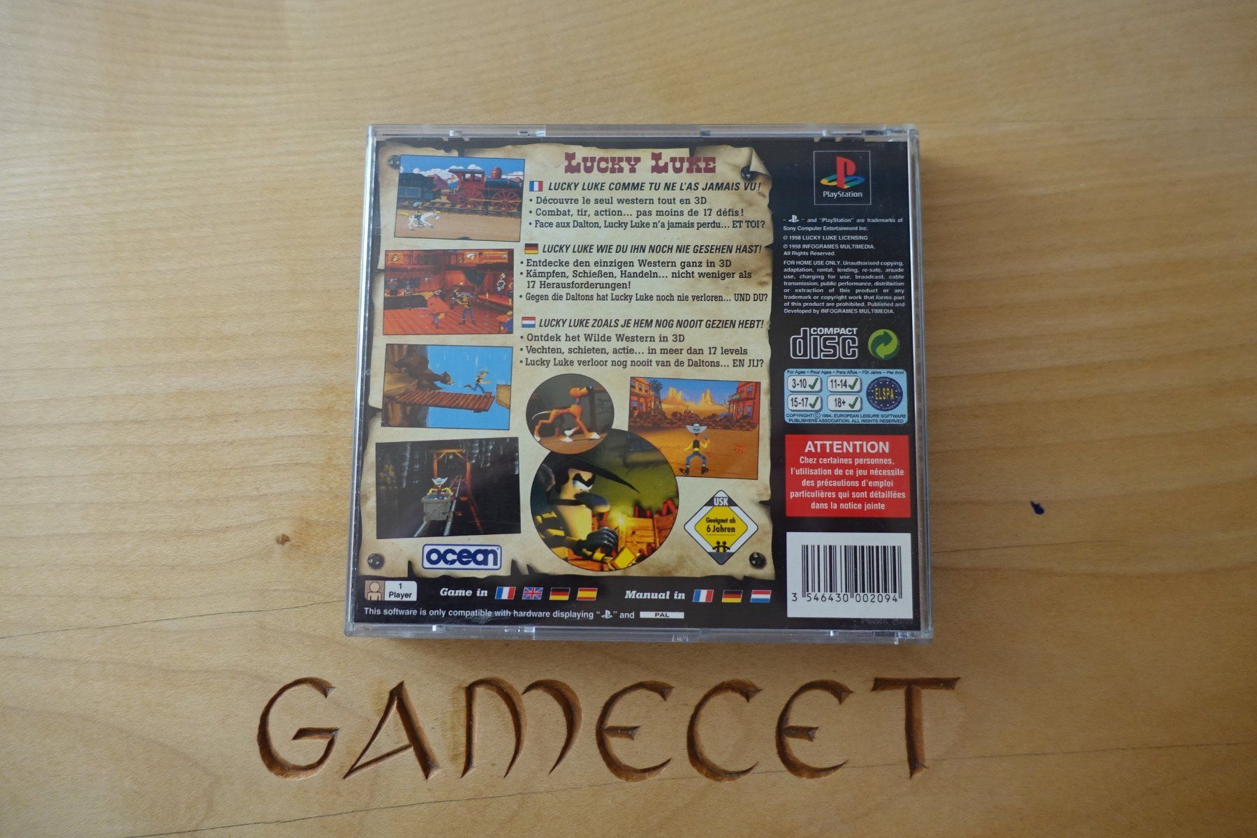 Sony Jeux: Lucky Luke – D'occasion à Steinach par Gamecet 2