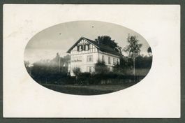 AK sw (ev.) Langenthal BE Privathaus, kleine Auflage ≈1925 