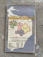 Topographische Karte-Baselstadt und Baselland 1927