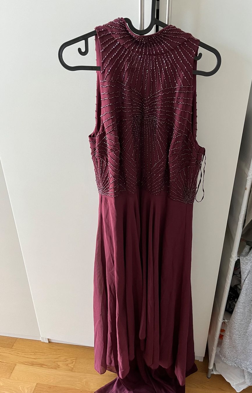 Zalando Vestiti: Lace & beads Kleid, Abendkleid, Gr M, bordeaux – Nuovo (secondo la descrizione) da Lenzburg venduto da car_pzg8 4
