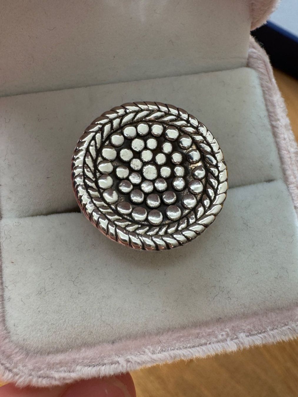 Ringe: Hohlring aus Silber 925 Schildform Gr.57 – Gebraucht aus Zürich von hanna1990 7