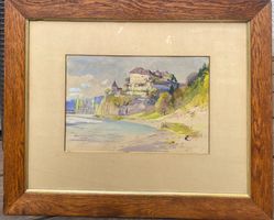 Laupen . ( aquarelle)