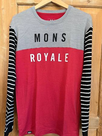 Mons Royale Merino Longsleeve Grösse M  100% Merino