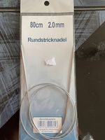 Rundstricknadel 80cm Grösse 2mm stricken Nadel