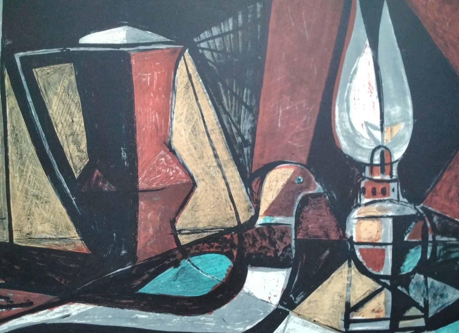 Grafica & Litografie: Max Truninger Grosse Lithographie num. und signiert – Usato da Cavigliano venduto da zamamasa 1