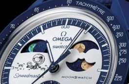 Omega x Swatch - MISSION TO EARTHPHASE Moonshine Gold