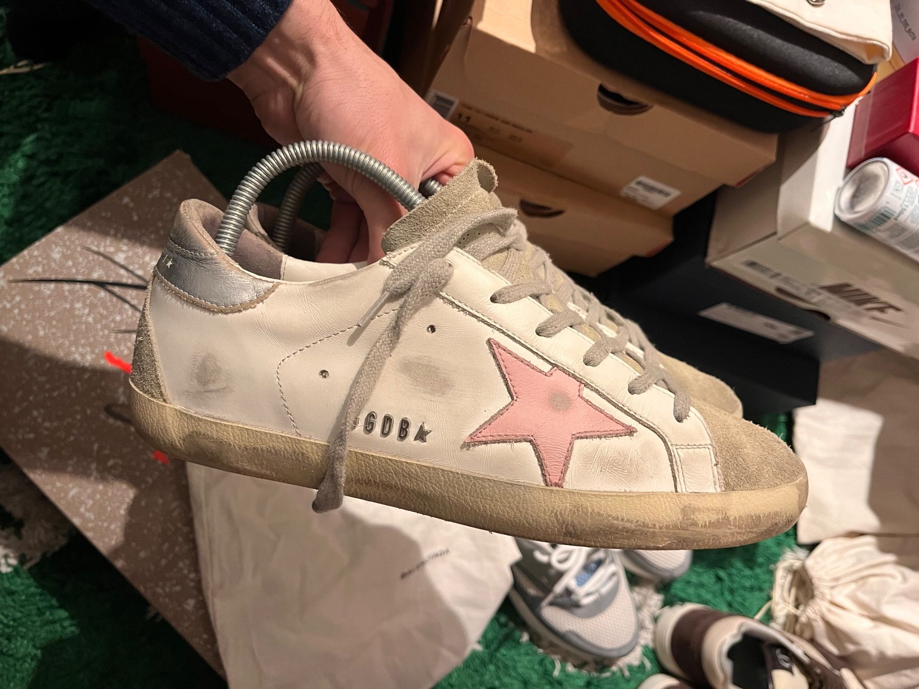 Golden Goose Damenschuhe: Golden Goose Superstar Pink – Gebraucht aus Genève von 3M_JR 2