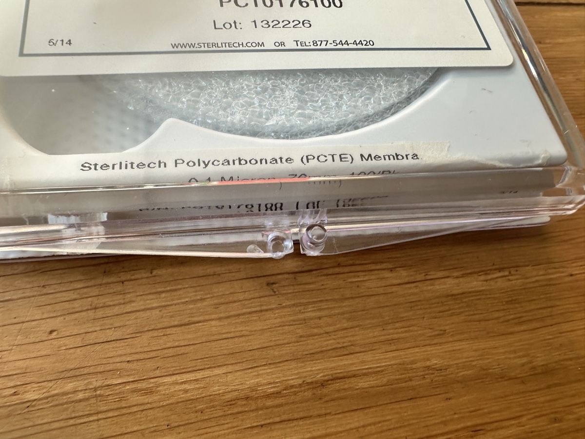 Sanitari: Steriltech Membrane Filter, 0.1 Mikron, Neu & OVP! – Usato da Basel venduto da mad_q2sc 1