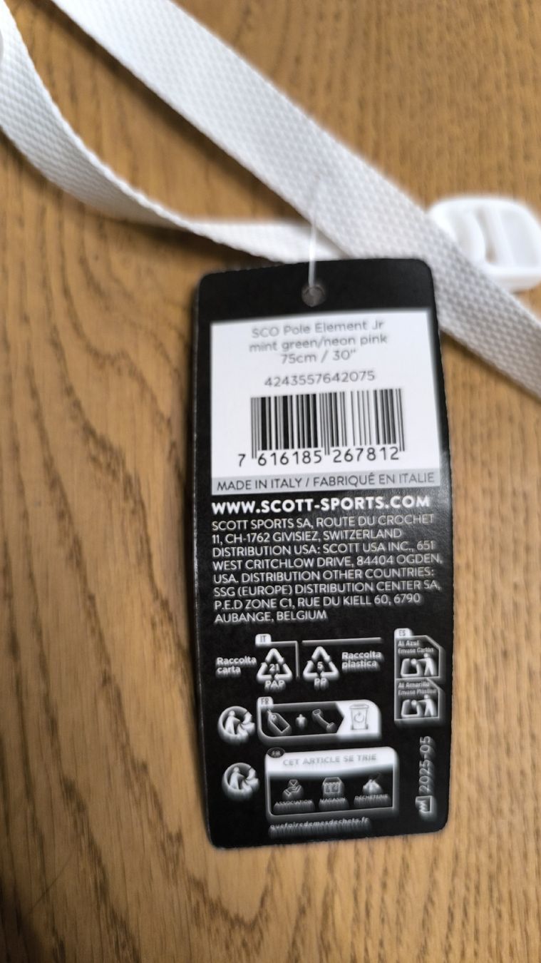 Skistöcke: Bâtons de ski Junior SCOTT Element neuf – Neu und originalverpackt aus Pont-la-Ville von cri_6ltn 1