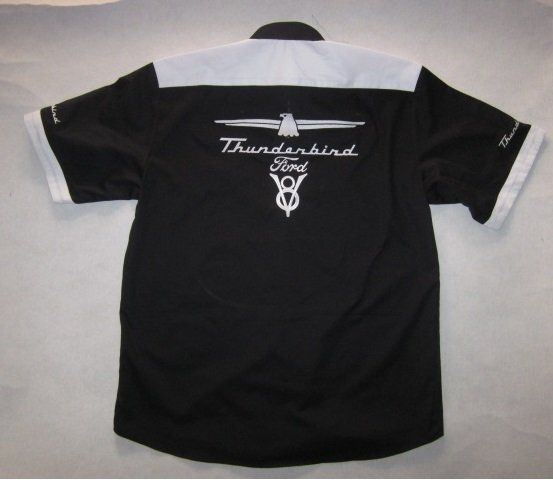 Hemden: NEU FORD THUNDERBIRD V8 Fan Hemd Gr. L schwarz weiß – Neu und originalverpackt aus Chonburi von siam_log 2