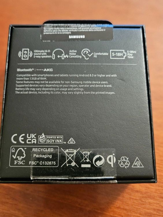 Samsung Kopfhörer: ** Samsung GALAXY BUDS2 PRO schwarz BT Ohrhörer neuwertig ** – Gebraucht aus St. Margrethen SG von Relsi53 2