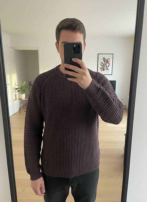 Maglioni & Felpe: G-Star Raw Strickpullover - Bordeaux - Grösse M – Usato da St.Gallen venduto da reLapseOne 1