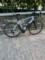 Rennvelo weiss schwarz mit Tasche guter Zustand
