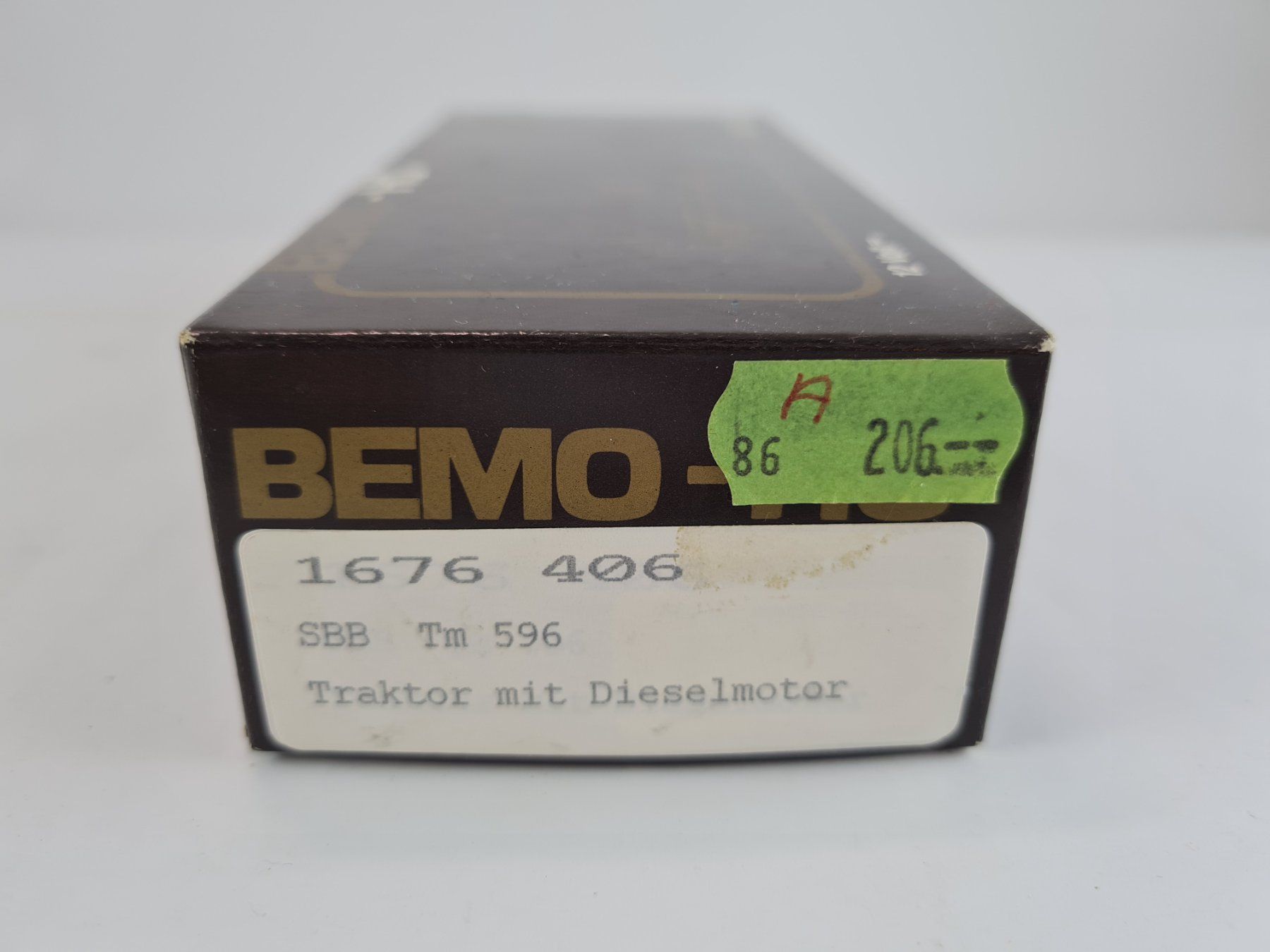 BEMO 1676 406 SBB Tm 596 Traktor mit Dieselmotor H0 1:87 (Neu (gemäss ...