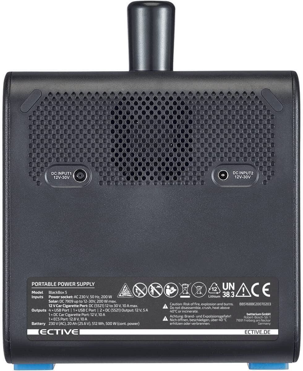 Akkus & Batterien: ECTIVE BlackBox 5 Powerstation 500W – Neu und originalverpackt aus Bottighofen von zaap 6