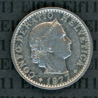 CHF___0.20 1977 vz 20 Rappen