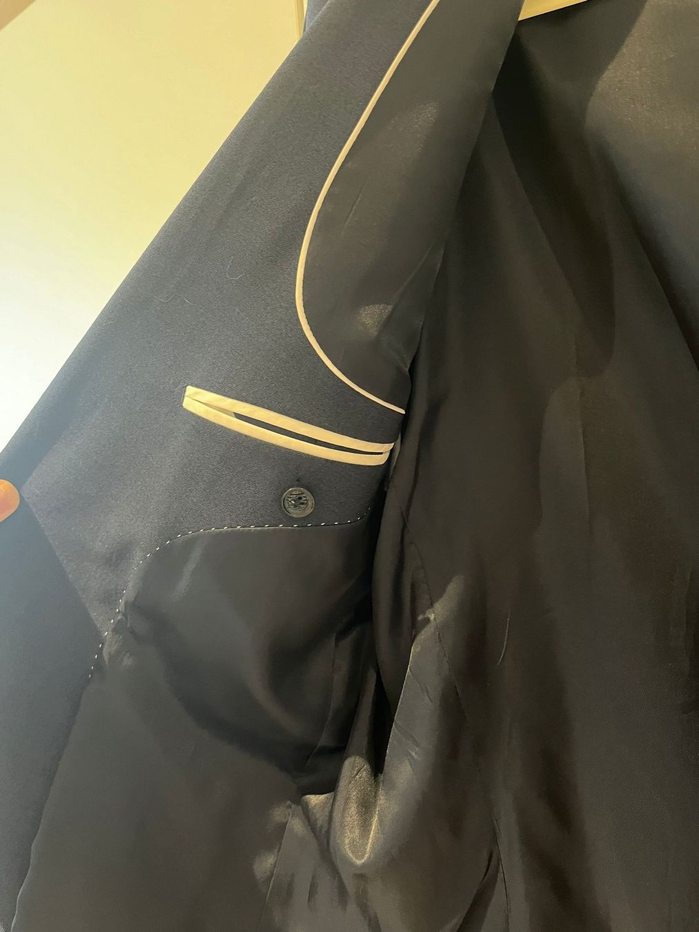 We Giacche: Herren-Blazer von WE dunkelblau, Gr 49 – Usato da Staufen venduto da Bambotscha 2