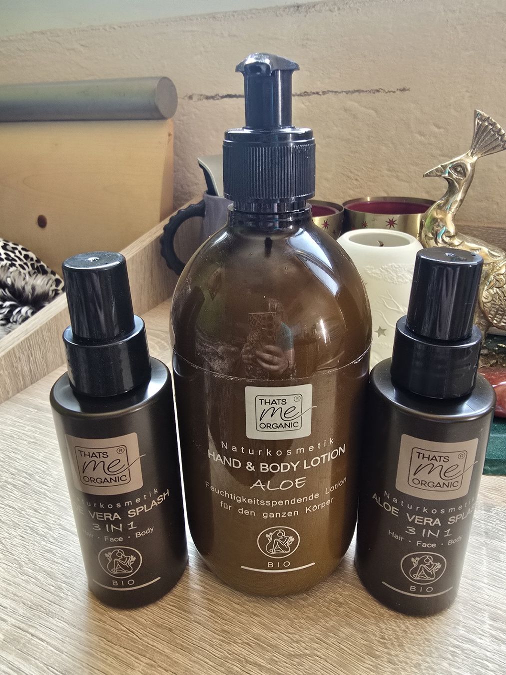 Idratazione: THAT'S ME ORGANIC Aloe Vera Set – Nuovo e nell'imballaggio originale da Winterthur venduto da Rumpunzelchen