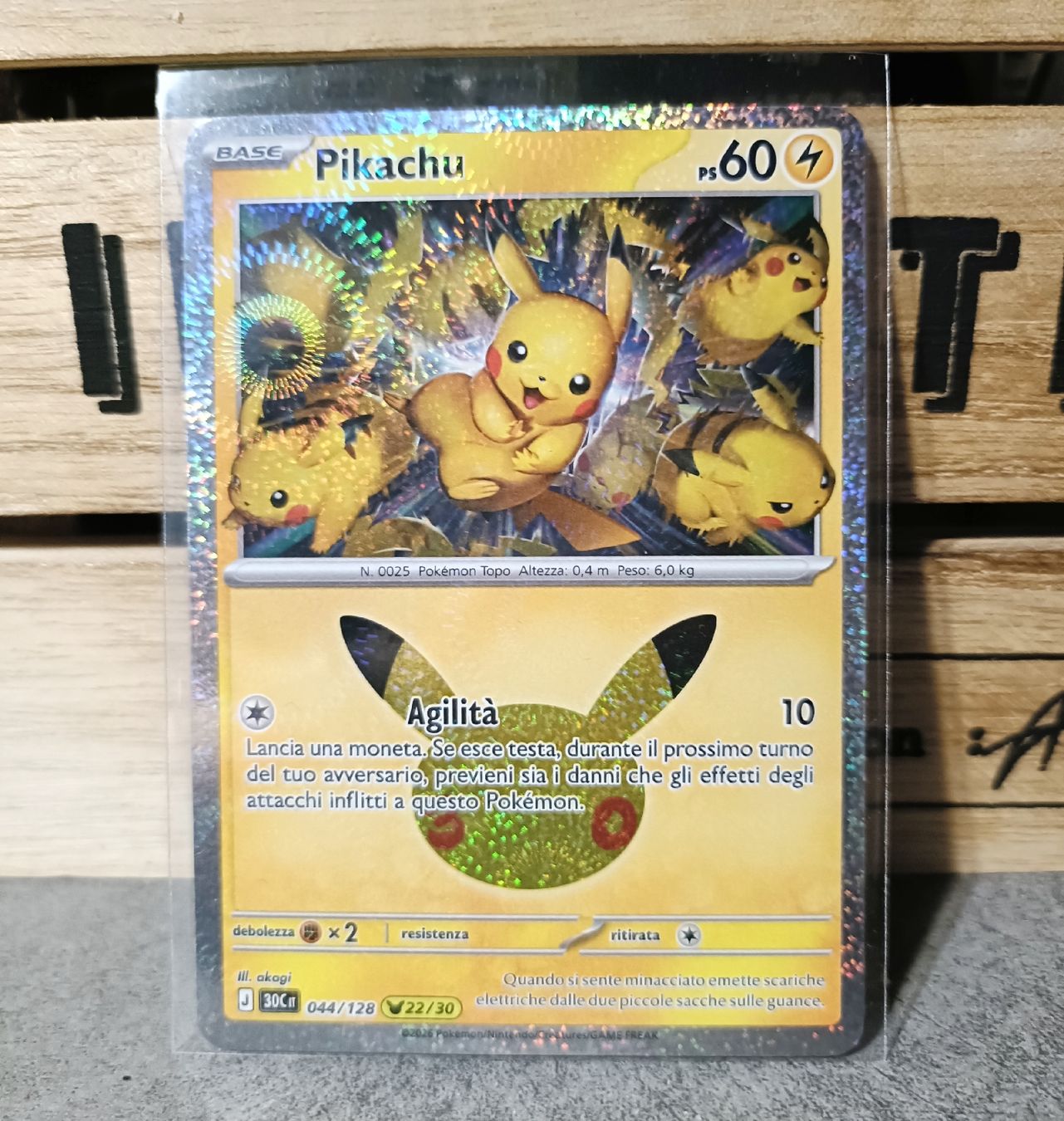Pokémon Sammelbilder & Trading cards: Pokémon 30th Pikachu 044/128 22/30 – Neu (gemäss Beschreibung) aus Lostallo von cha_lx5j