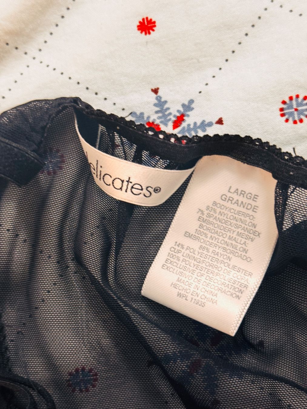 Altra biancheria intima: Lingerie noire délicate, taille L – Usato da Avry-sur-Matran venduto da Anarda 5