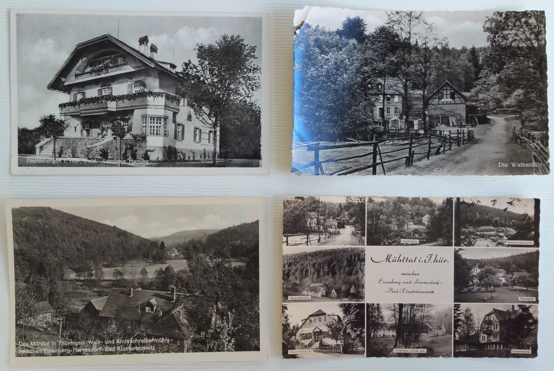 Ansichtskarten: AK: 26x Thüringen / ehemals DDR, 1933-59 – Gebraucht aus Oberriet SG von Manick 4