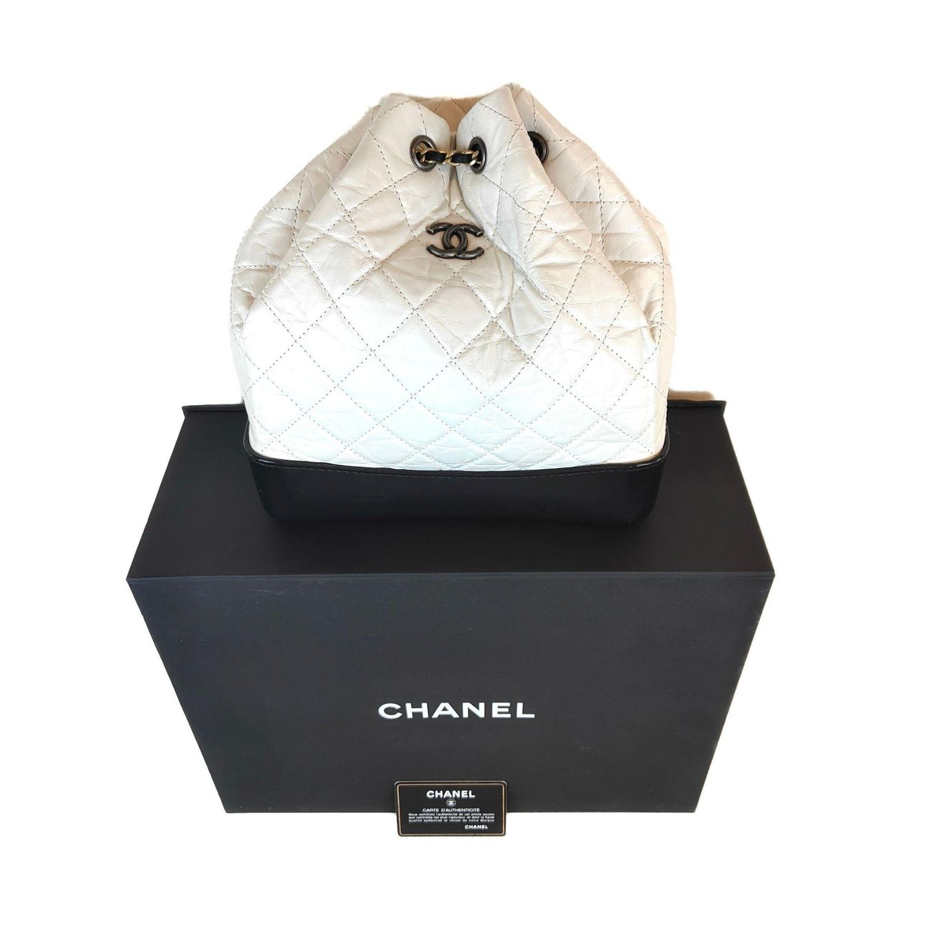 Chanel Rucksäcke: Sac à Dos Chanel Gabrielle Medium (Full set 2018) – Gebraucht aus Montreux von CashPay_Montreux 8