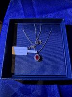 Collana Morellato Argento 925 con Rubino - Nuovo Elegante