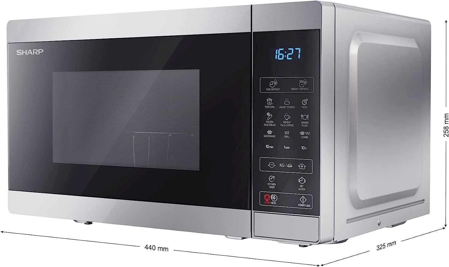 Elettrodomestici da cucina: SHARP YC-MG02ES Mikrowelle – Nuovo e nell'imballaggio originale da Bottighofen venduto da zaap 2